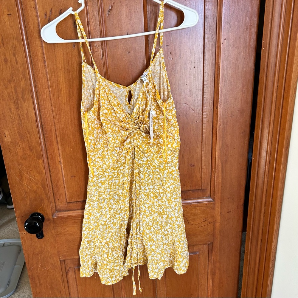 Yellow Floral Sundress